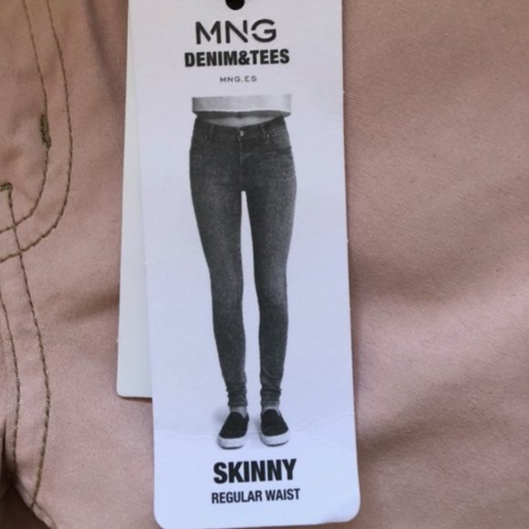 MANGO BELLE COATED SKINNY  JEANS - Picture 8 of 8